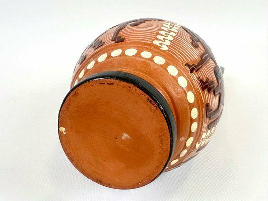629.0 Sardinian Terracotta Amphora Attributed To Carmen Nuovo, 1970s photo