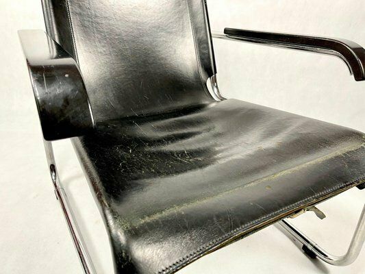 2518.0 Bauhaus B35 Cantilever Chair By Marcel Breuer For Thonet, 1970s photo