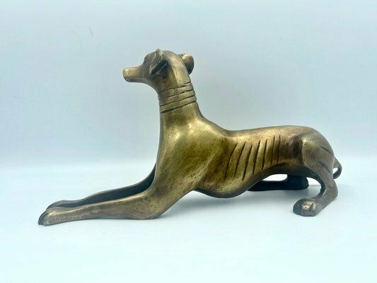 Greyhounds Or Whippets In Brass, 1960s, Set Of 3 photo furniture