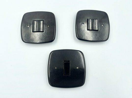 Bakelite Light Switches, 1940s , Set Of 3 photo furniture