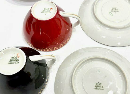 12 Person Porcelain Coffee Service By Wincenty Potacki For Zps Karolina, 1960s, Set Of 29 photo vinterior