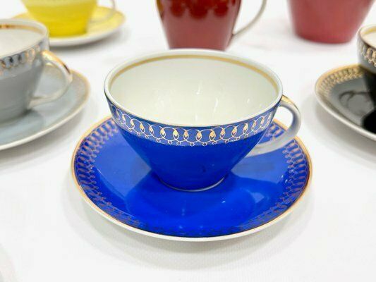 photo furniture 12 Person Porcelain Coffee Service By Wincenty Potacki For Zps Karolina, 1960s, Set Of 29
