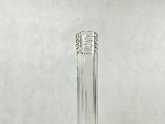 Art Deco Crystal Glass Soliflore Vase, 1930s photo for sale