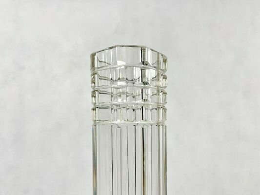 Art Deco Crystal Glass Soliflore Vase, 1930s photo buy