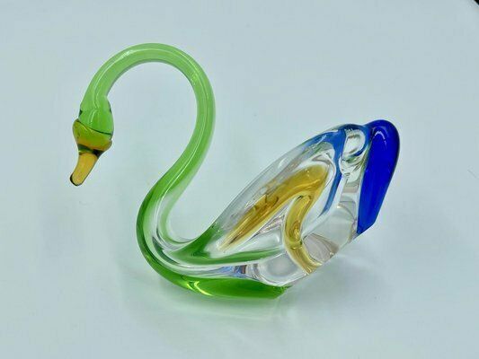 Rhapsody Glass Swan By Frantisek Zemek For Sklana Mstisov, 1960s photo 294.0
