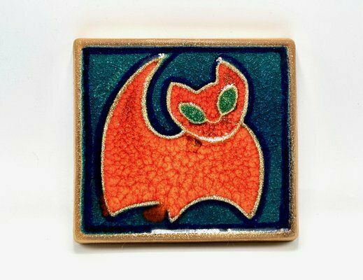 Mid Century Wall Relief With Cat By Joseph Simon For Søholm, 1960s