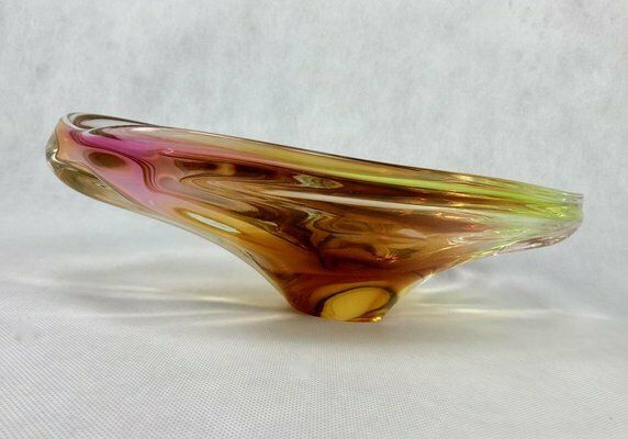Art Glass Bowl By Jan Beránek For škrdlovice, 1960s photo furniture