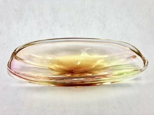 Art Glass Bowl By Jan Beránek For škrdlovice, 1960s photo 273.0