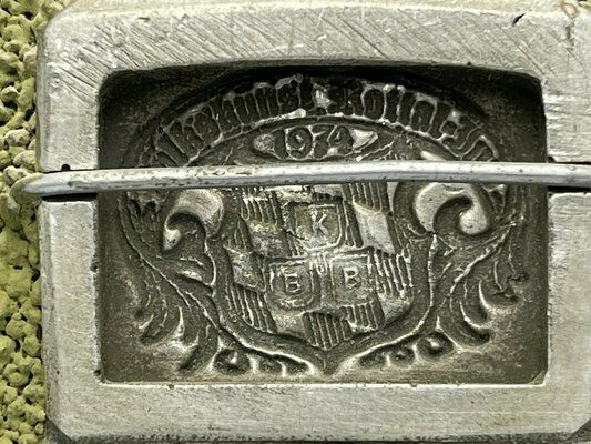 Tin Wall Relief From Volkskunst Rottal Inn, 1970s photo Art