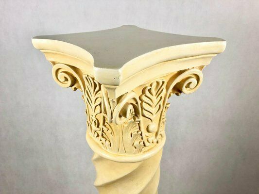 Home Decor Vintage Roman Column Flower Stand Pedestal, 1980s photo