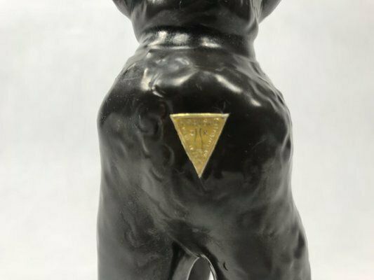 Ceramic Poodle Figurine From Znojmo, 1960s photo furniture