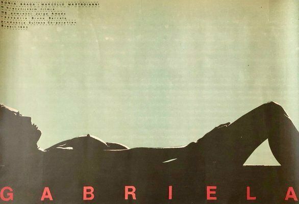 Polish Movie Poster By Eugeniusz Skorwider, 1980s
