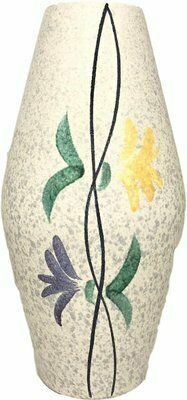 Large Mid Century No. 248 38 Floor Vase From Scheurich, 1950s