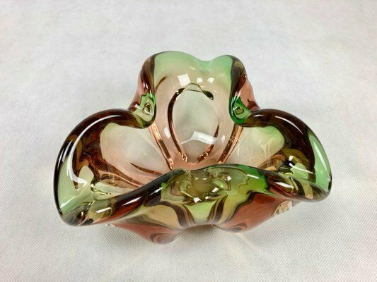 photo for sale Art Glass Bowl By Josef Hospodka For Chribska Sklarna, 1960s