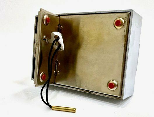 photo vinterior Bank Mantel Clock With Money Box By Louis Schwab For Winterthur Leben Vie, 1930s