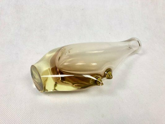 Bohemian Glass Vase Attributed To Miroslav Klinger For železný Brod, 1960s photo 210.0