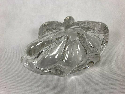 Bohemian Glass Bowl Attributed To Josef Hospodka For Chribska Sklarna, 1960s photo vintage