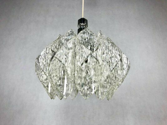 photo furniture Space Age Acrylic Glass Pendant Lamp, 1960s