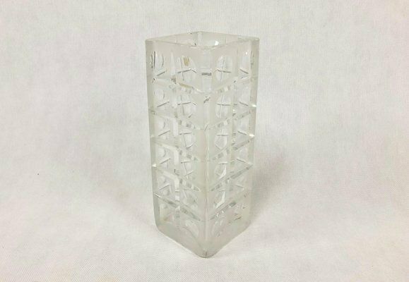 German Crystal Vase From Nachtmann, 1970s photo for sale