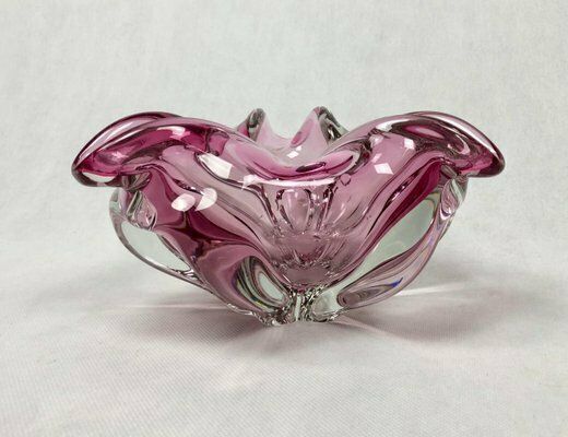 photo vinterior Art Glass Bowl Attributed To Josef Hospodka For Chribska Sklarna, 1960s