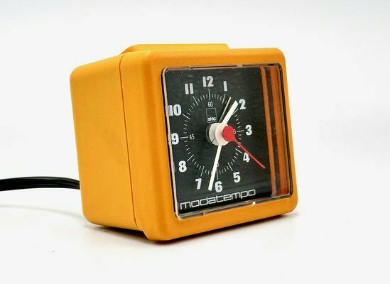 Modatempo Table Clock From Shg, 1980s photo for sale