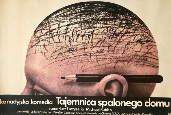 The Peanut Butter Solution Movie Poster By Wiesław Wałkuski, Poland, 1988