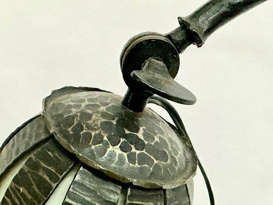Polish Brutalist Iron Floor Lamp, 1970s photo buy