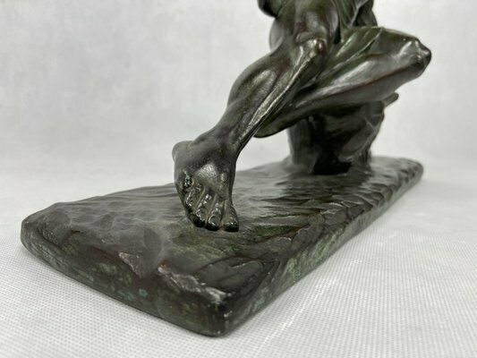 photo furniture French No 172 Plaster Sculpture By R. Volpi For Ambivalenz, 1920s