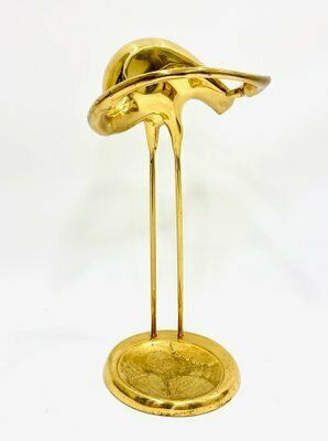 Regency Brass Flamingo Umbrella Stand, 1960s