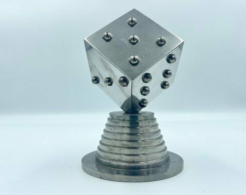 Art Deco Dice Paperweight, 1960s photo 210.0