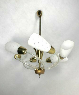 Bohemian Chandelier From Napako, Czech, 1960s photo vinterior
