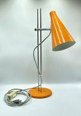 Mid Century Table Lamp By Josef Hurka For Lidokov, 1970s