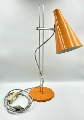 Mid Century Table Lamp By Josef Hurka For Lidokov, 1970s photo Lighting