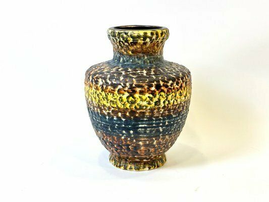 Ceramic Pitcher Contura No 216 25 From Bay Keramik, 1960s photo vintage
