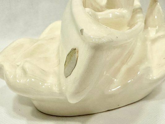 photo furniture Ceramic Rower Statue From Jihokera Bechyně, 1950s