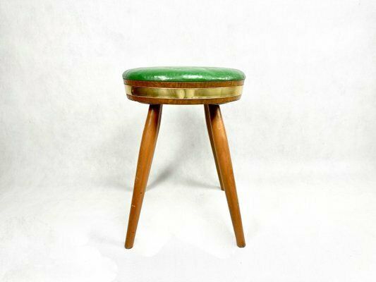 Folk Austrian Rustic Country Stool, 1970s photo furniture