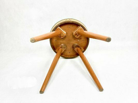 Folk Austrian Rustic Country Stool, 1970s photo Furniture