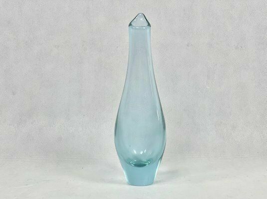Art Glass Vas Attributed To Miloslav Klinger For železný Brod, 1960s photo Home Decor