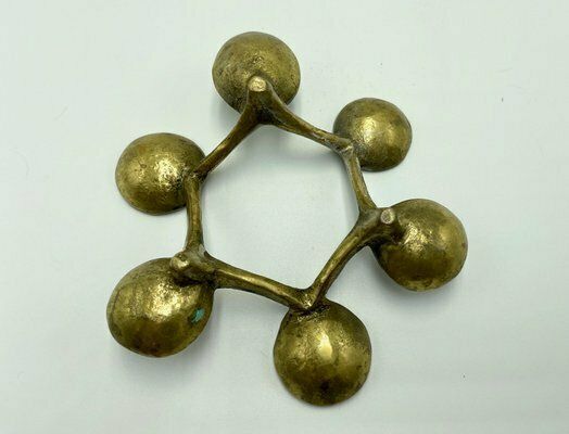 Brutalist Candleholder In Bronze In The Style Of Michael Harjes, 1960s photo furniture