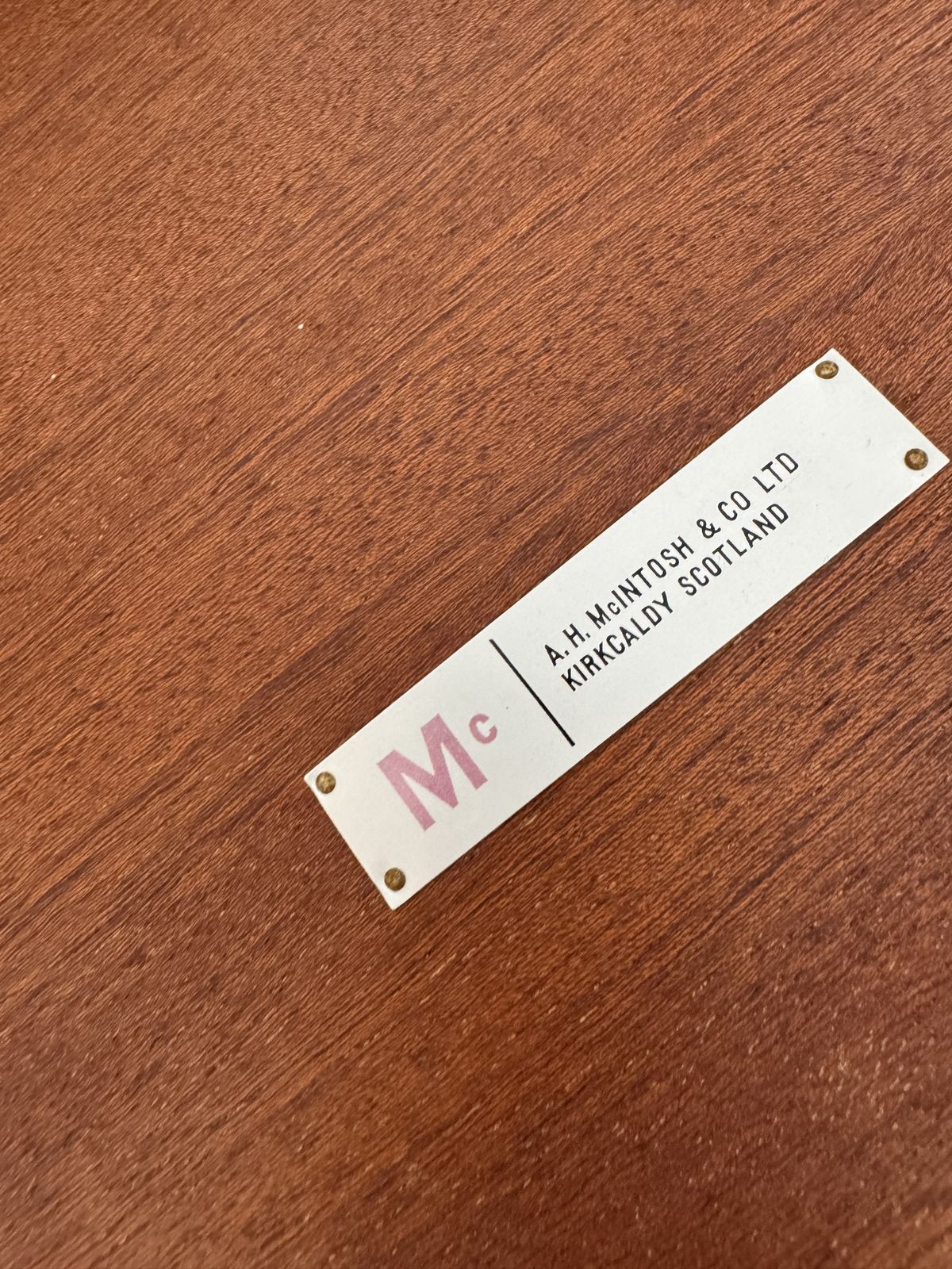 A.H.McIntosh & Co Ltd Kirkcaldy Scotland Nest Of Tables photo vinterior