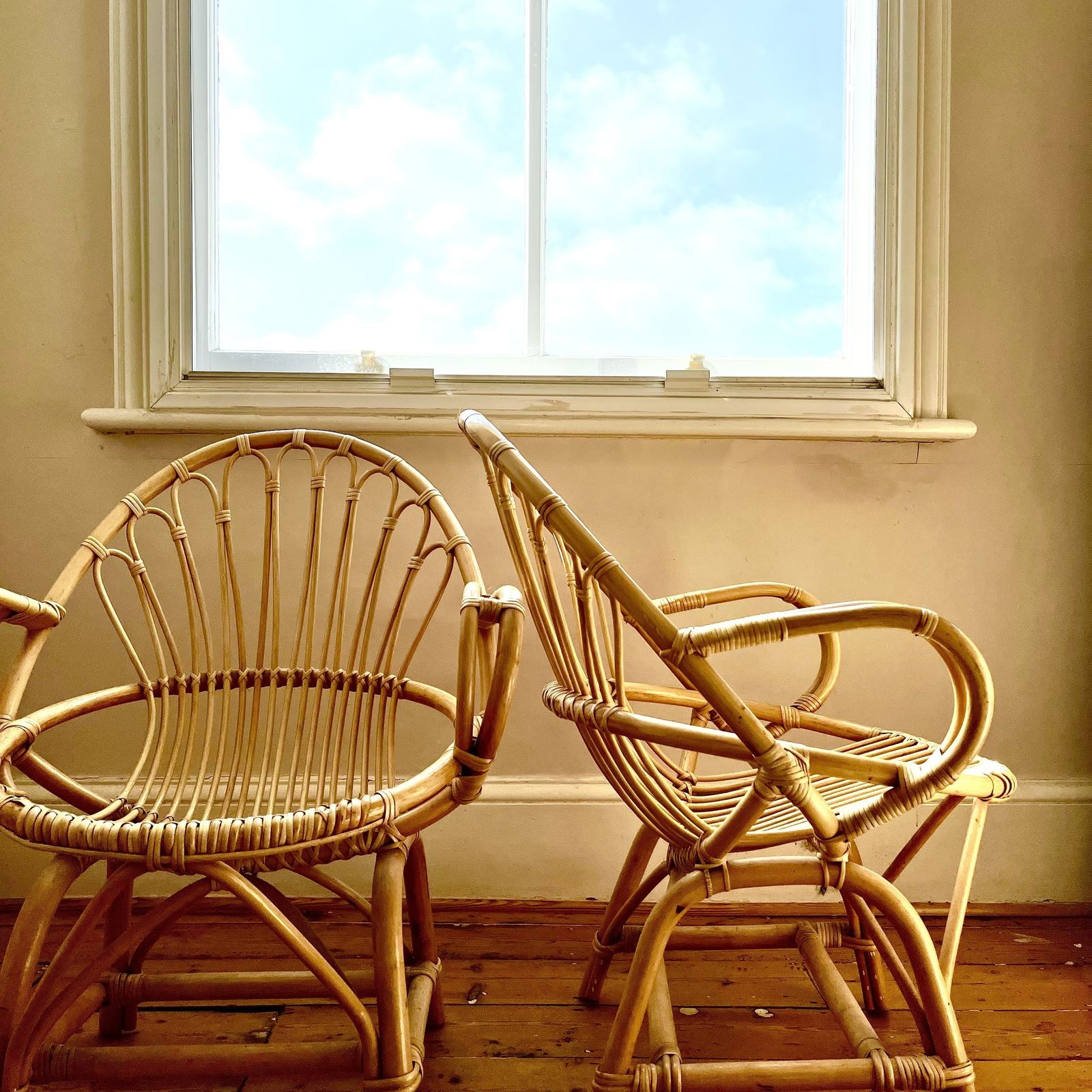 Mid Century French Bamboo Chair photo furniture