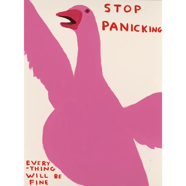 David Shrigley, 'Stop Panicking', 2021