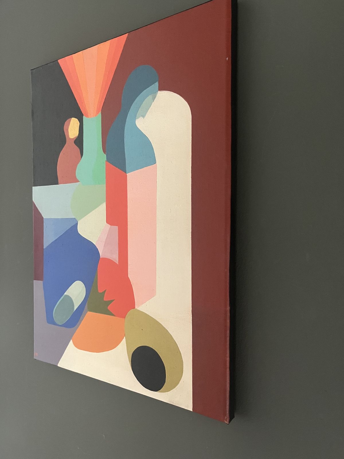 Dual  Oil Painting, 2010s, Contemporary photo Art