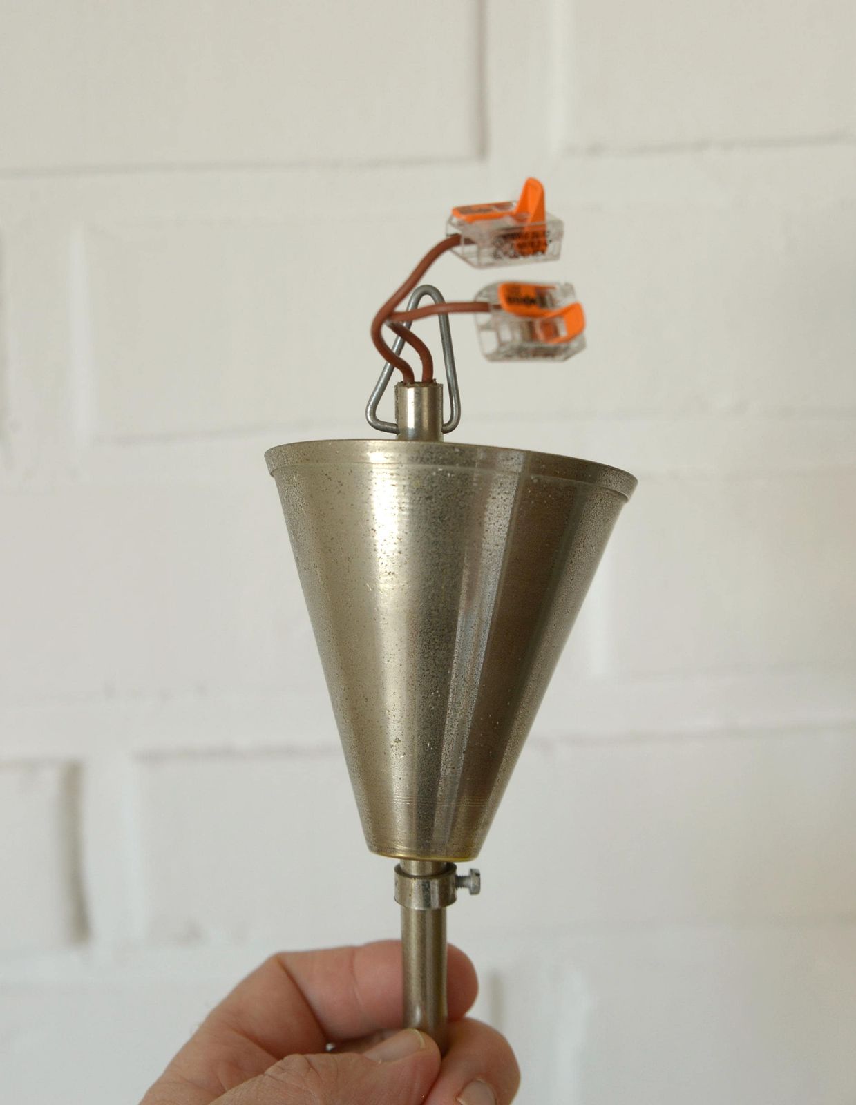 photo furniture Original Art Deco / Antique Chandelier / Hanging Lamp / Glass Pendant Lamp / Light Fixture / Bauhaus Era / Yugoslavia 1940's / Old Lighting