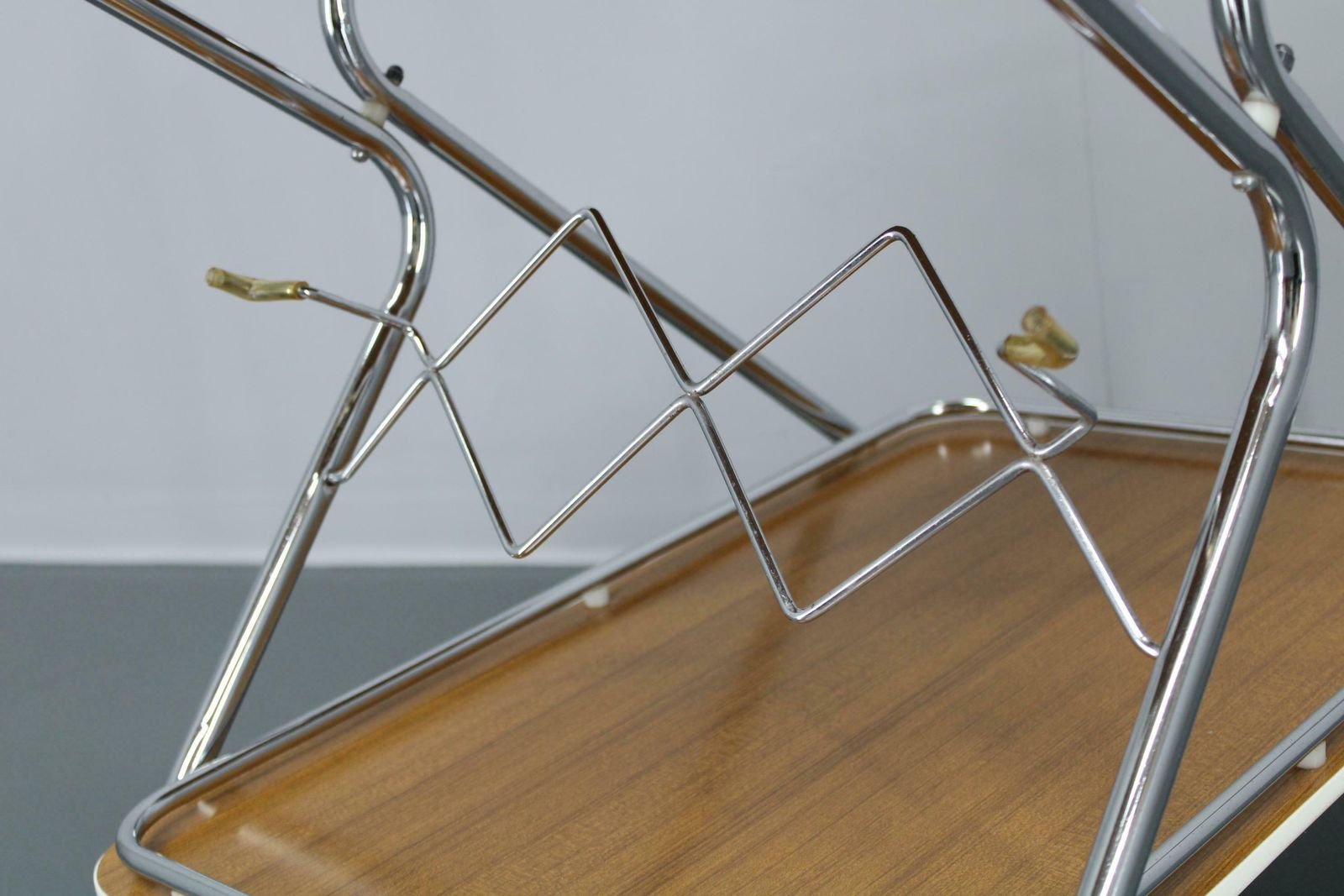 Furniture 1970s Trolley /Serving Cart, Italy photo