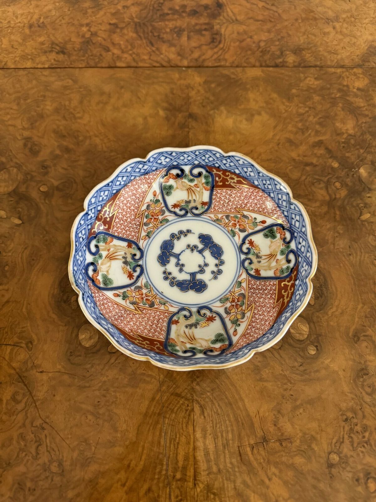 Quality Collection Of Three Unusual Antique Imari Bowls photo vinterior