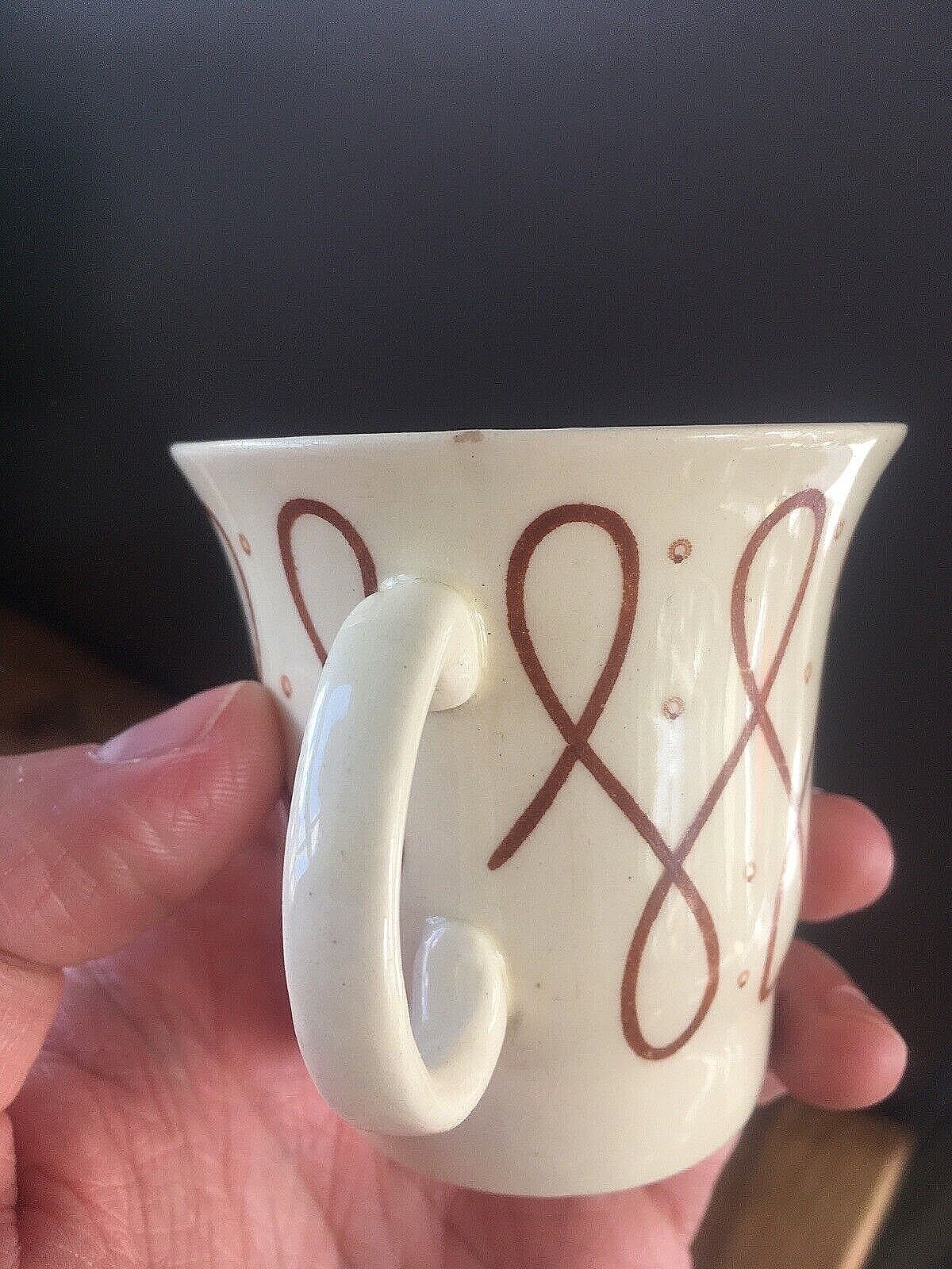 1 Rare Art Deco Susie Cooper 1702 Elegance Pattern Demitasse Coffee Can Cup Saucer 5 Available photo vintage
