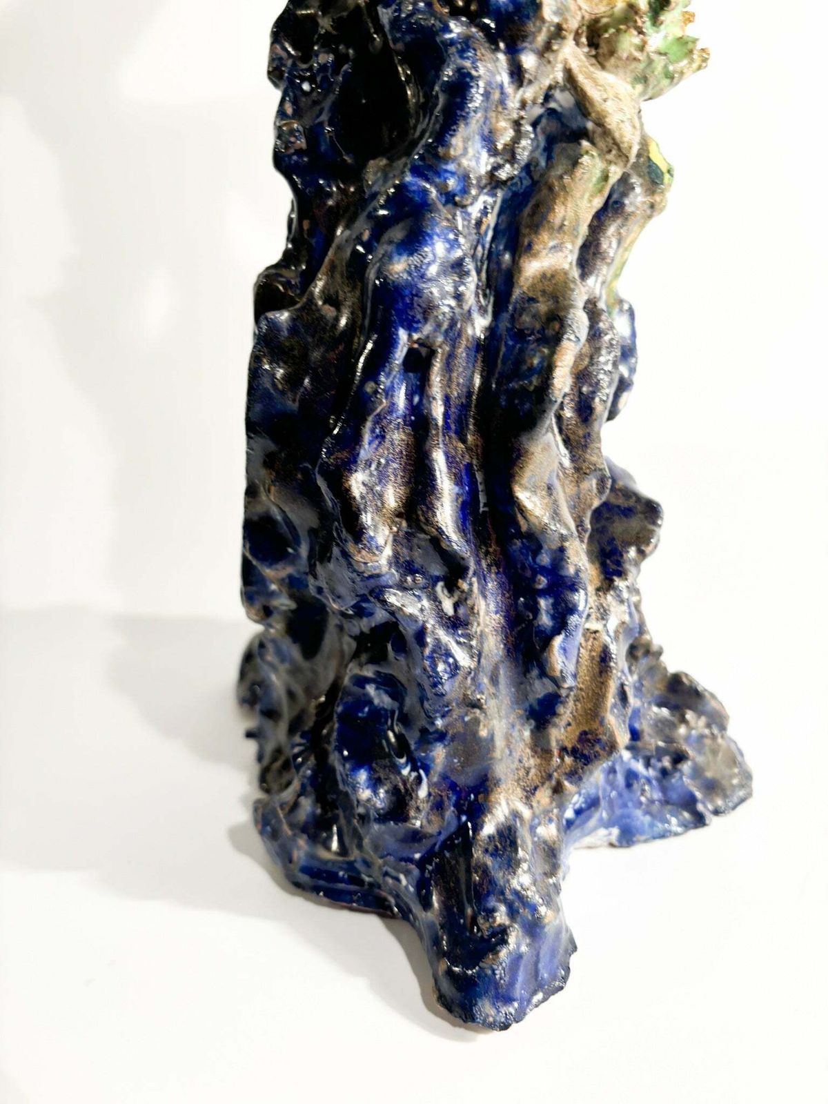 photo for sale Sculpture Of A Lady In Glazed Terracotta Of French Inspiration From The 1930s