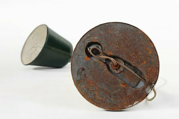 photo for sale Vintage Industral Metal Desk Lamp, France, 1920s