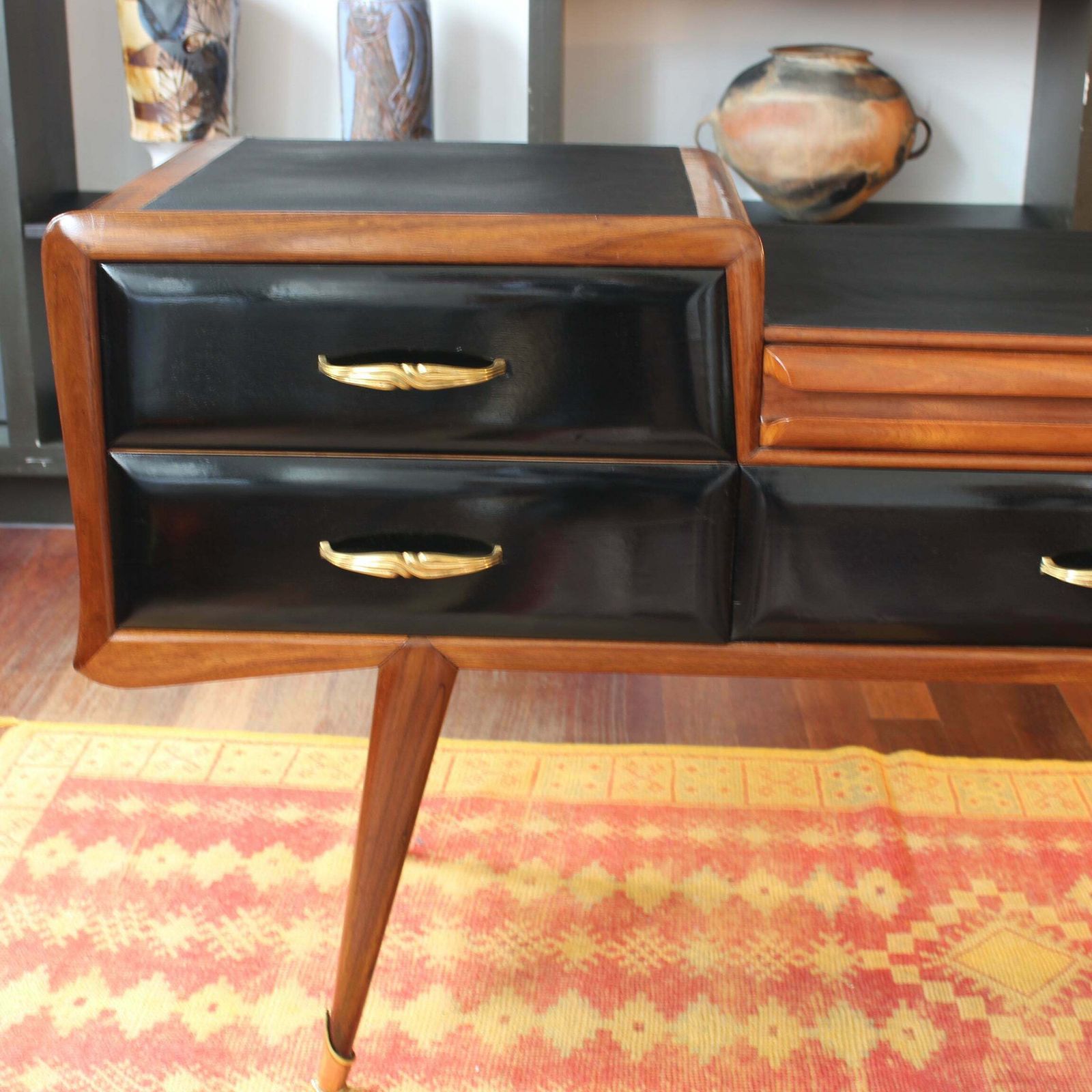 Mid Century Italian Console Table By The Consorzio La Permanente Mobili (Circa 1960s) photo 2160.0